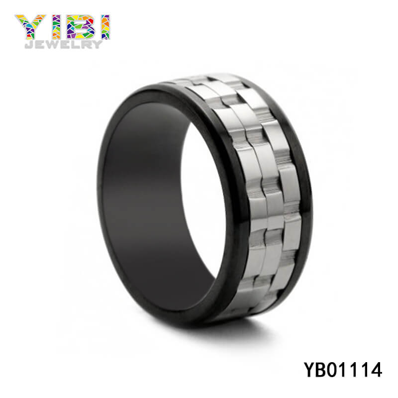 mens stainless steel wedding rings