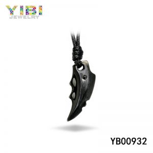 316L Stainless Steel Black Pendant