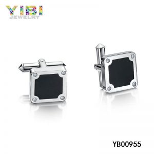 Vintage 316L Stainless Steel Cufflinks