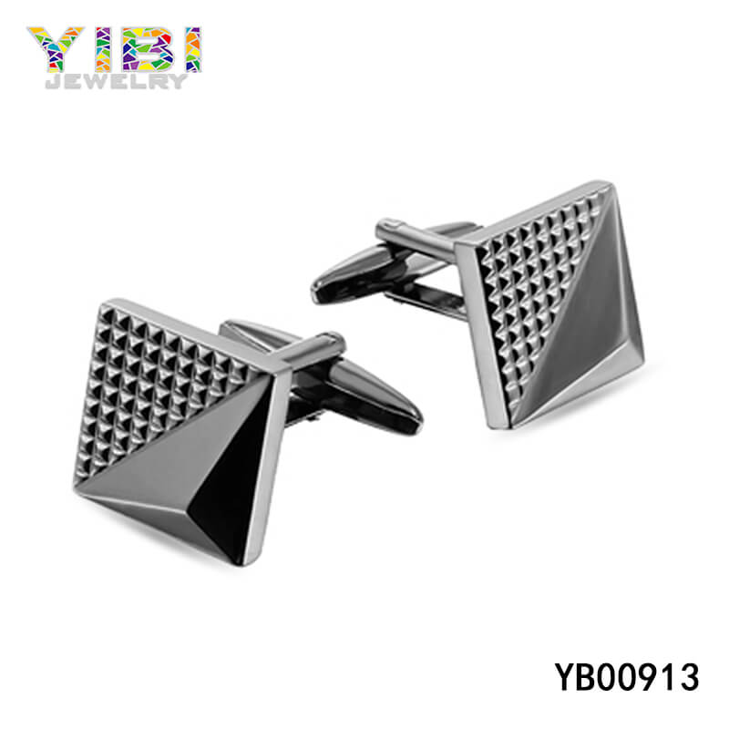 Classic Men Stainless Steel Cufflinks