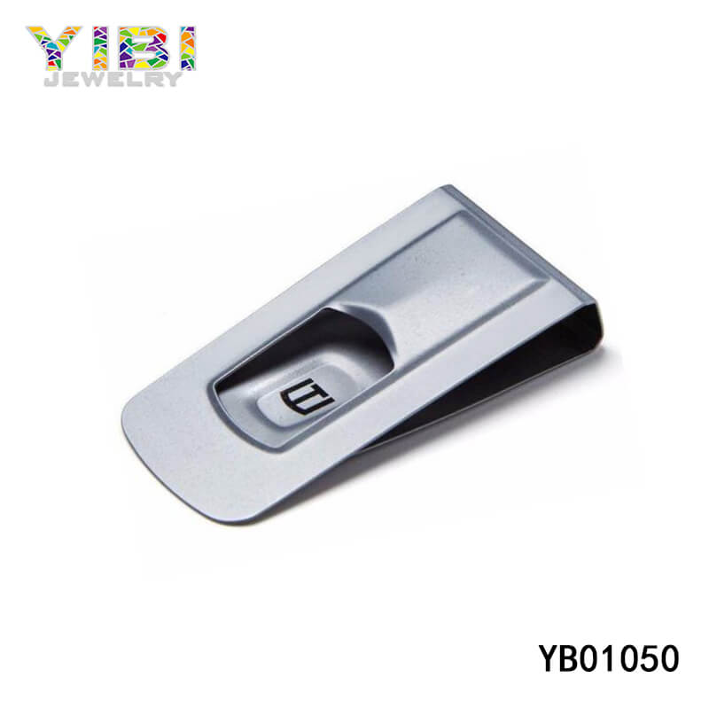 316L stainless steel mens money clip