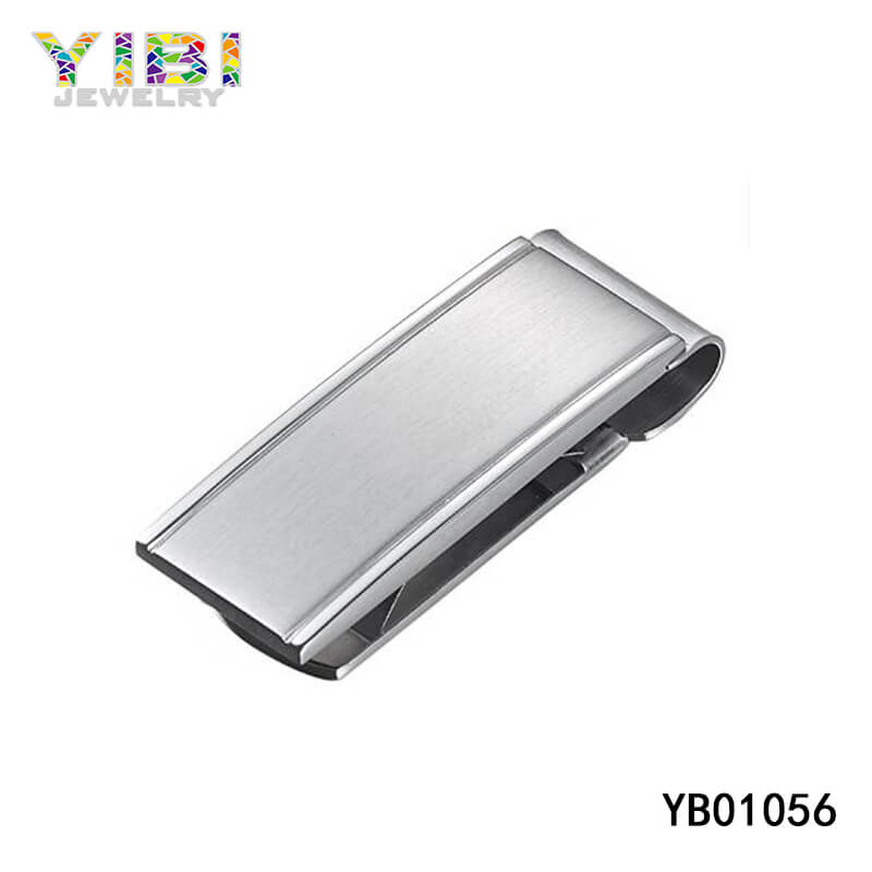 Modern surgical stainless steel money clip