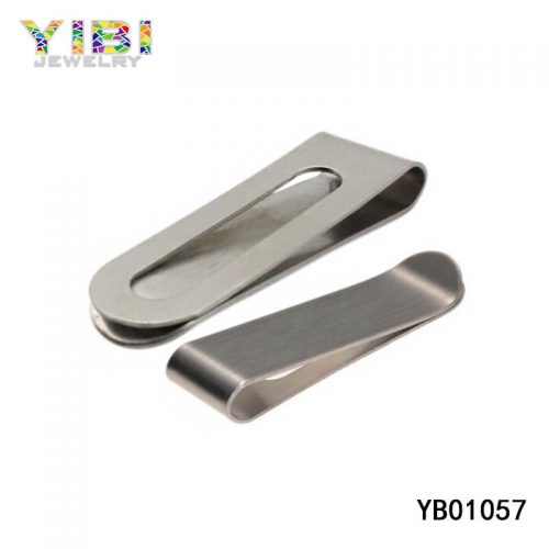 Brushed 316L Stainless Steel Money Clip