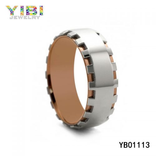 Rose gold 316L Stainless Steel Ring