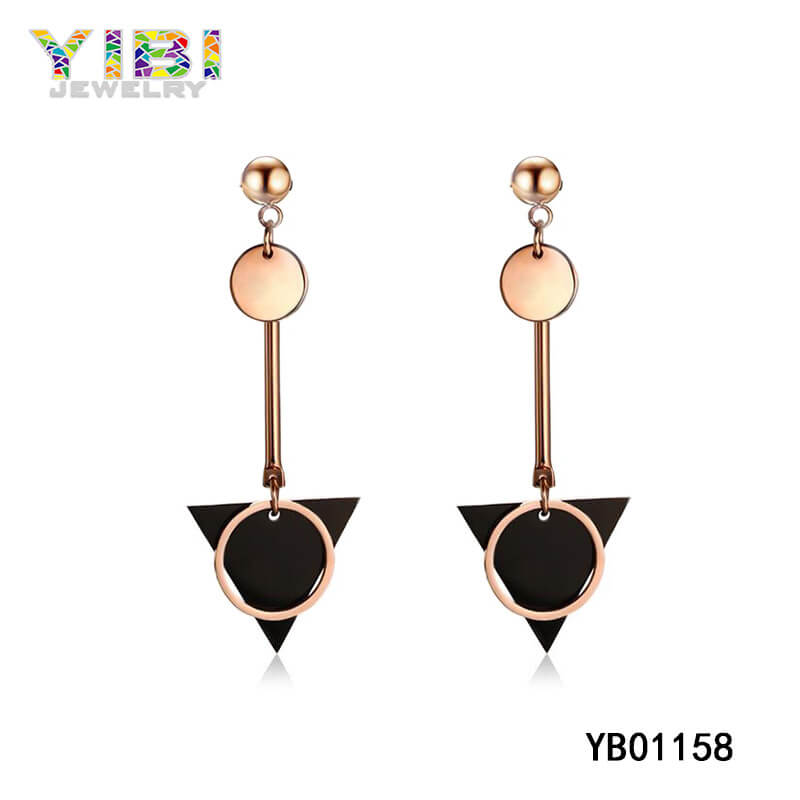 Ladies 316L Stainless Steel Earrings