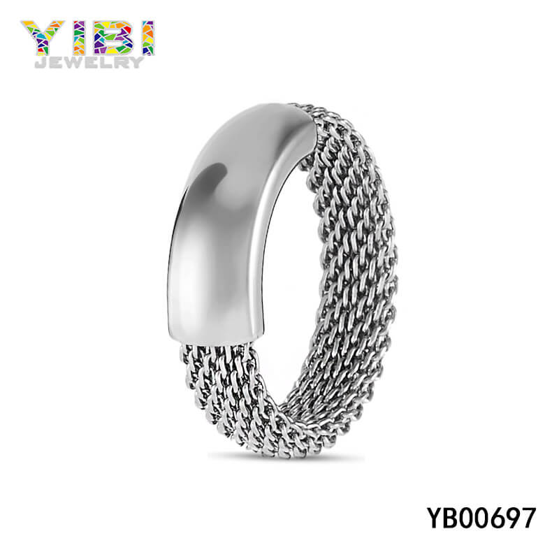 Men 316l Surgical Stainless Steel Ring