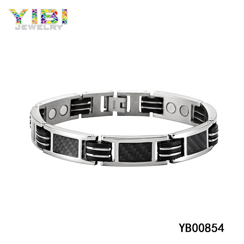 Carbon Fiber Titanium Bracelet