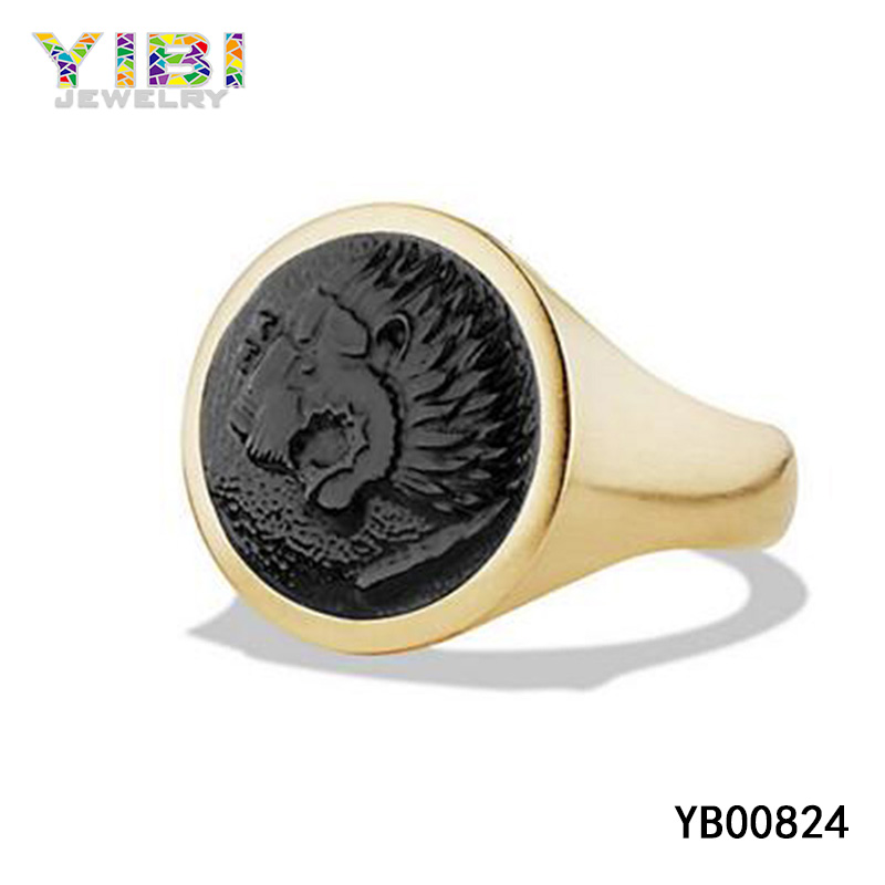 Surgical Stainless Steel Signet Ring