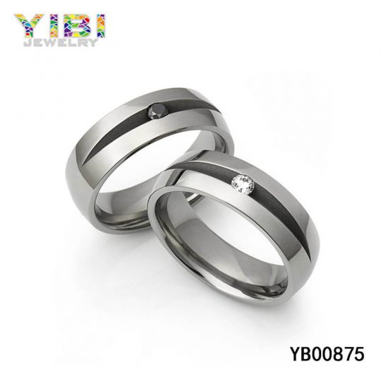 High-Quality Titanium CZ Ring Manufacturer