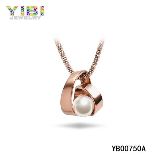 316L Stainless Steel Pearl Pendant Factory