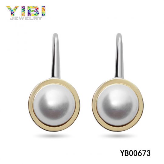 Stainless Steel Pearl Earrings Manufacturer